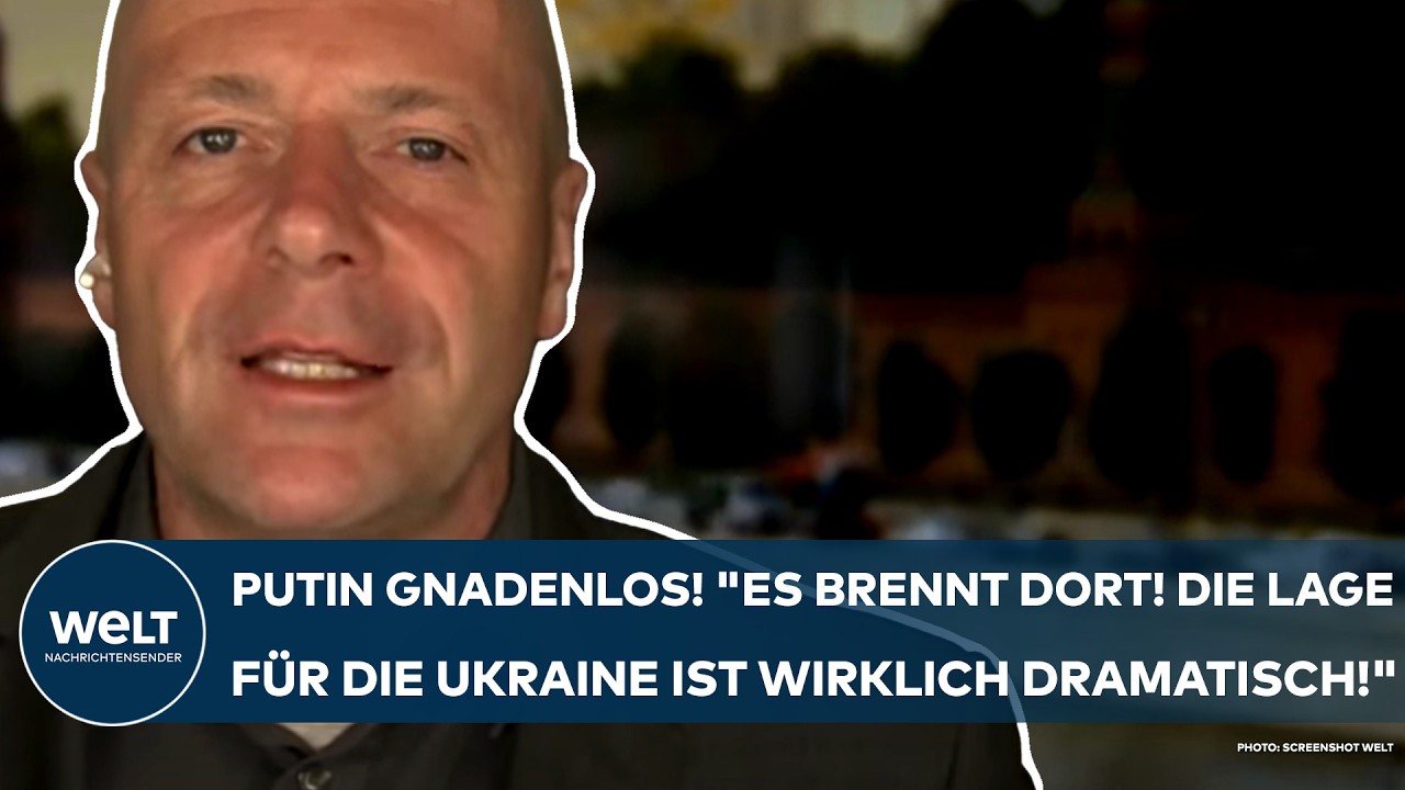 PUTIN'S WAR: "It's burning there! The situation for Ukraine is really dramatic" But bloggers warn