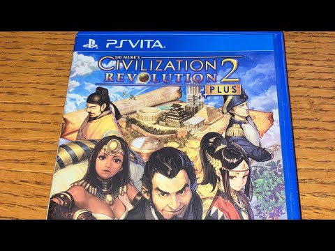 PS VITA Civilization 2 unboxing + gameplay
