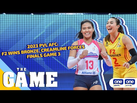 The Game | 2023 PVL AFC: F2 wins bronze, Creamline forces finals game 3