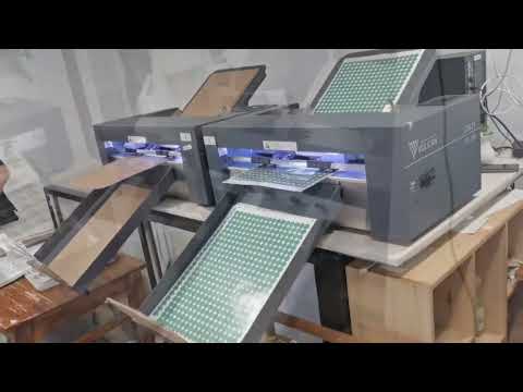 A plotadora de corte Vulcan SC-350 com alimentador automático de papel e ejetor será lançada na próxima primavera. Informações: SHITARA Co., Ltd. Takuo Takahashi 080-5977-8457 t.takahashi@shitara.co.jp