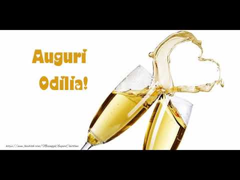 Tanti Auguri di Buon Compleanno Odilia!