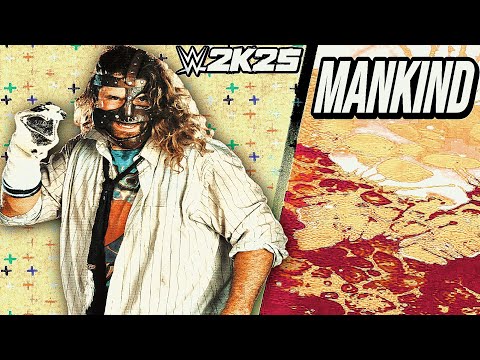 WWE 2K25 - Mankind Signatures and Finishers 