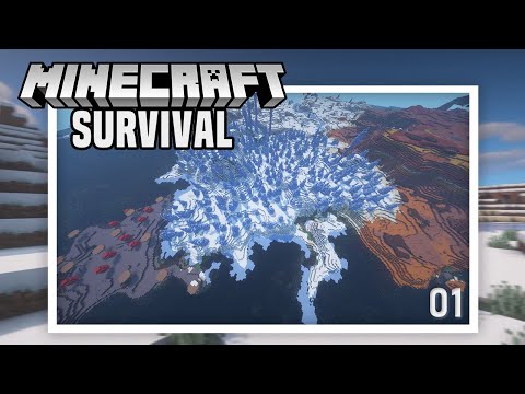 Minecraft 1.15 Survival Let's Play | Exploring OUR EPIC SEED + Igloo STARTER HOUSE! | Episode 1