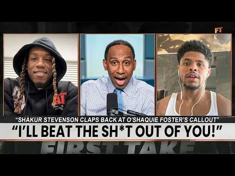"F*ck That Bullsh*t!" Shakur Stevenson FIRES Back At O'Shaquie Foster's Callout!