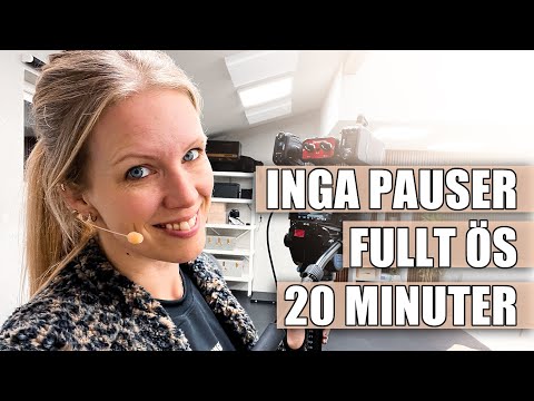 20 minuter helkroppsträning STÅENDE ÖVNINGAR UTAN PAUSER #svettigt