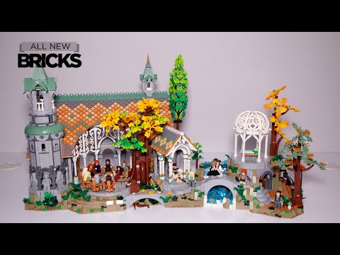 Vidéo LEGO Le Seigneur des Anneaux 10316 : Le Seigneur des Anneaux : Fondcombe