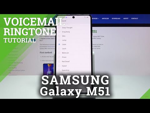 How to Manage Voicemail Notifications in SAMSUNG Galaxy M51 – Customize Voicemail Notification