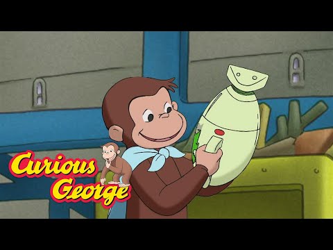 George the Cleaning Hero! 🐵 Curious George 🐵 Kids Cartoon 🐵 Kids Movies