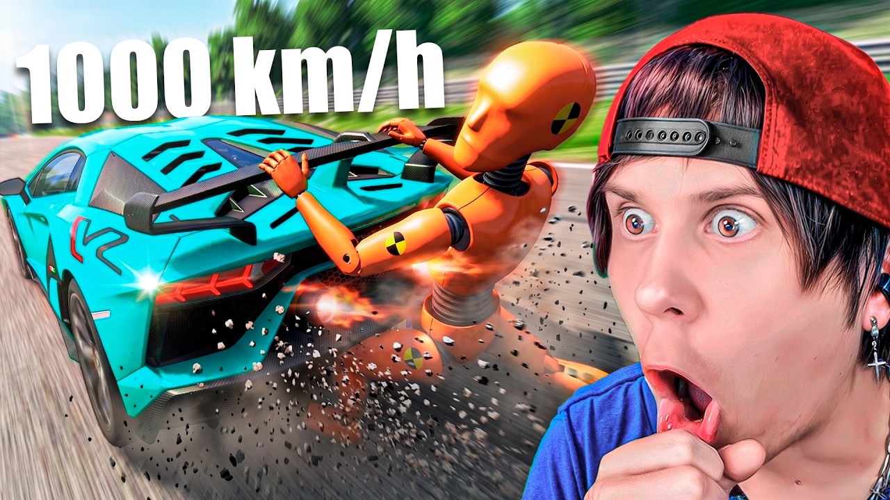 ¡De 0 a 1.000 KM/H en 1 SEGUNDO! (BeamNG)