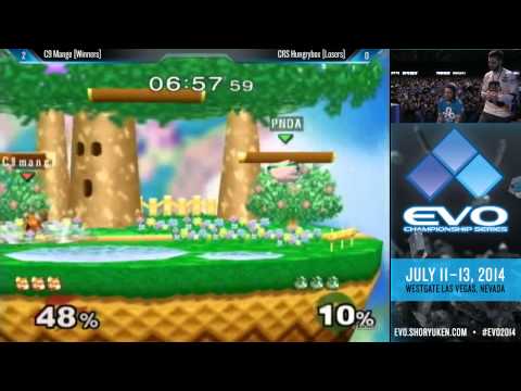EVO 2014 SSBM Grand Finals - Mango vs Hungrybox
