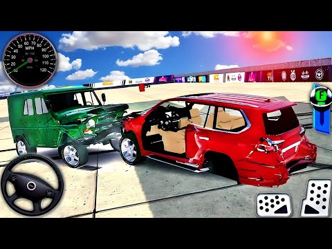 Real Car Crash Demolition Derby 3D - RCC Extreme Car Sport Bugatti Racing - Android GamePlay #1