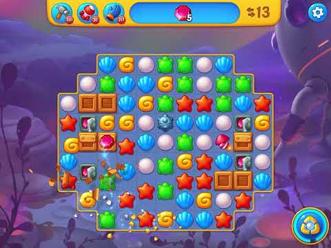 Fishdom level 4871 no boosters フィッシュダム ノーマル [Friend's]