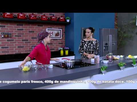 Receitas Bom Sabor 12/05/2015 - Escondidinho de cogumelo paris