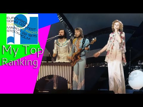Eurovision Song Contest 1975 My Top 19 Songs (2025 Update)