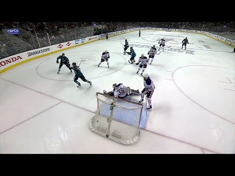 Marcus Sorensen goal @ Oilers. Game 4 (18.04.2017)