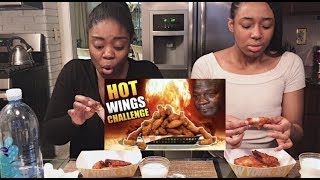 BLAZIN BUFFALO WILD WINGS CHALLENGE !!!!! (I started crying)