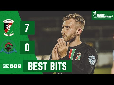Glentoran vs Institute - Bet McLean League Cup Best Bits [7-0]