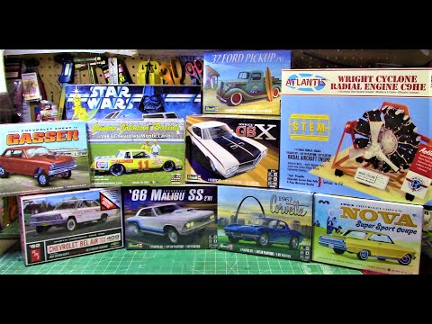 NEUE BAUSATZ-REZENSIONEN HPIGUYS WORKSHOP AMT REVELL MPC ICM FANHOME RODEN ATLANTIS FSM MINIART M...