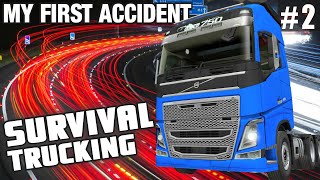 TRAVERSING DOVER &amp; MY FIRST ACCIDENT - SURVIVAL TRUCKING | DAY 2