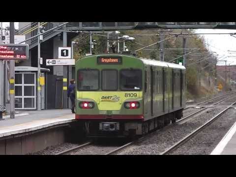 Dart numbers 8309 + 8109 - Portmarnock Station, Dublin