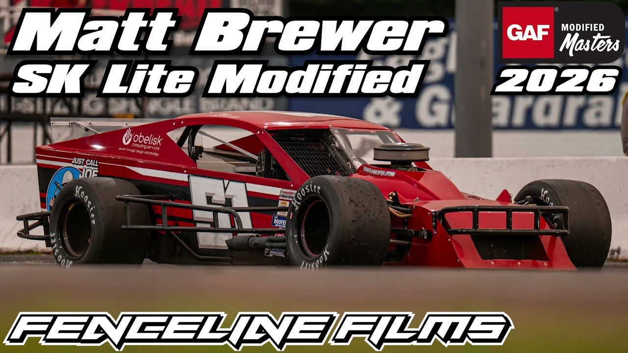 Matt Brewer Dominates the Crate GAF Modified Masters at Stafford 2026
