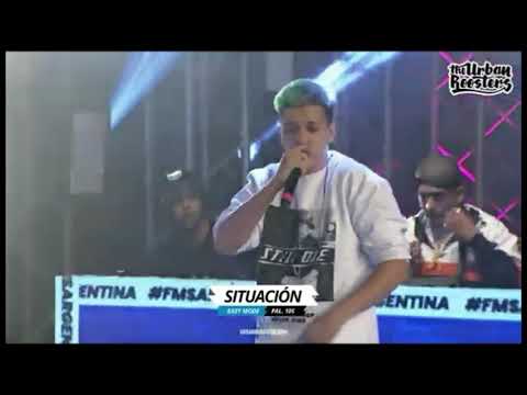 MECHA VS NACHO EASY MODE IMPRESIONANTE JORNADA 4 FMS ARGENTINA