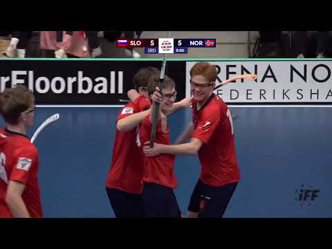 Høydepunkter Slovenia - Norge U19 VM for menn 2023