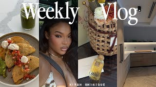 VLOG: living in Dallas & Chicago + apt hunting + family time + new lifestyle changes & more