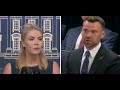 Jack Posobiec to WH Press Sec: How will the Trump admin tackle far-left political violence?