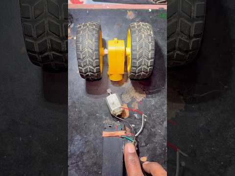 How to works bo gear Dc motor with wheels