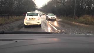 UK Floods Trimdon Durham England