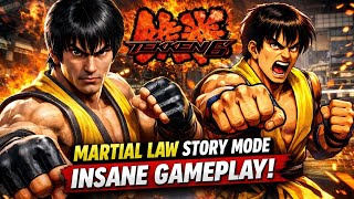 MARTIAL LAW TEKKEN 6 STORY MODE INSANE GAMEPLAY. @glitchversexp #tekken6 #martiallaw.....