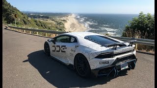 Cali To Canada in 800 HP MODIFIED LAMBORGHINI