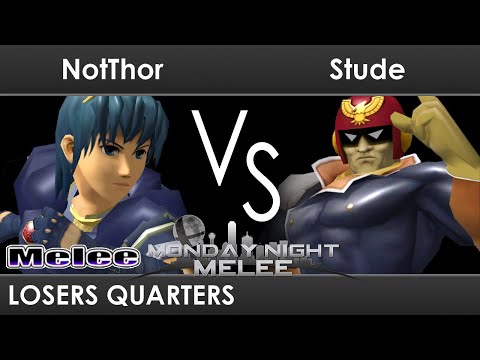 MNM 291 - NotThor (Marth) VS Studebacher Hoch (Captain Falcon) - Losers Quarters - SSBM