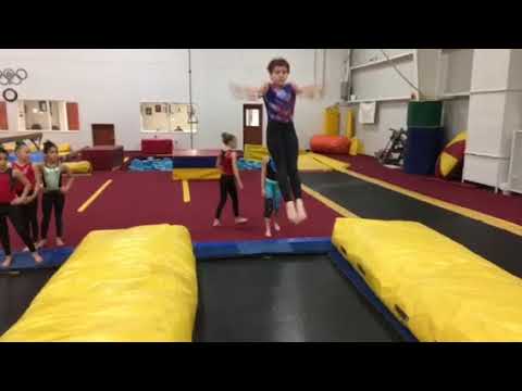 Tramp Module 1-21: Seat Drop To  Full Twisting Reverse Superman To Seat Drop, Bounce 1/2 Twisting R