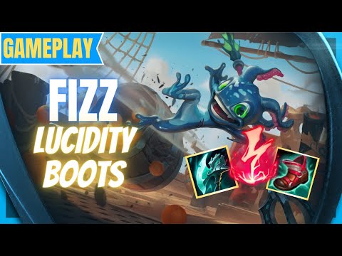 How To Play Fizz  for Dummies - Full Gameplay Commentary Fizz Mid Guide Season 11 - Cooldown Fizz