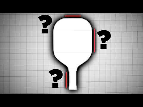 Part of a video titled What is the Best way to Use Lead Tape in Pickleball? - YouTube
