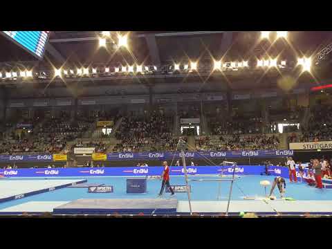 Sara Davidsen   Uneven Bars   Womens Competition   Camera 1