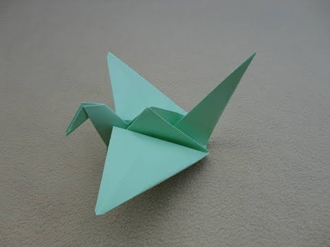 Origami Flapping Bird 🐦, Paper Crafts - Pájaro que mueve las alas,Manualidades @5-Minute Crafts PLAY