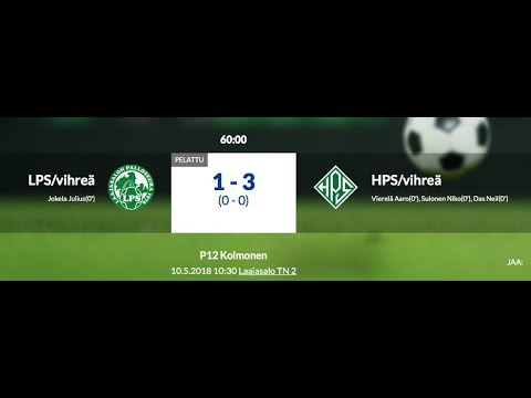 P12 Kolmonen: LPS/vihreä - HPS/vihreä 10.5.2018