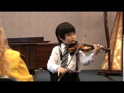 Zander Chang Csardas violin 6 years old
