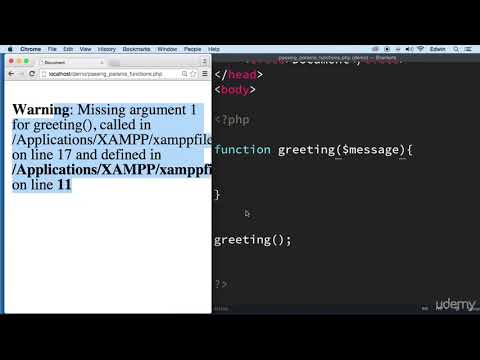 Php 022 Function Parameters