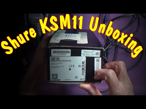 Unboxing - Shure KSM11