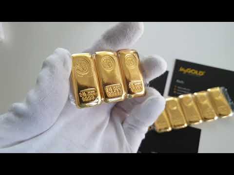 8 x 2.5oz Perth Mint Gold Cast Bullion Bars - Check out the BEAUTIES!
