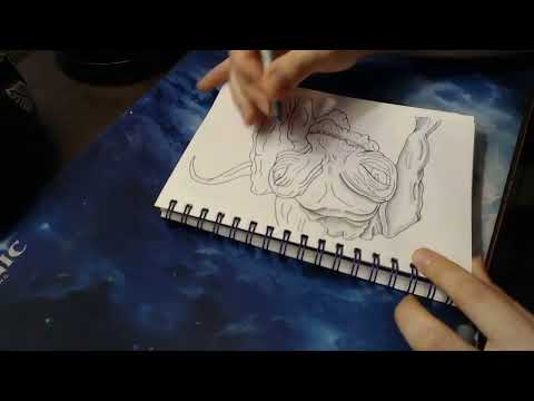 Gorn Timelapse Sketch - Strange New Worlds