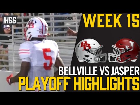 Bellville vs Jasper - 2023 Week 15 Football Highlights