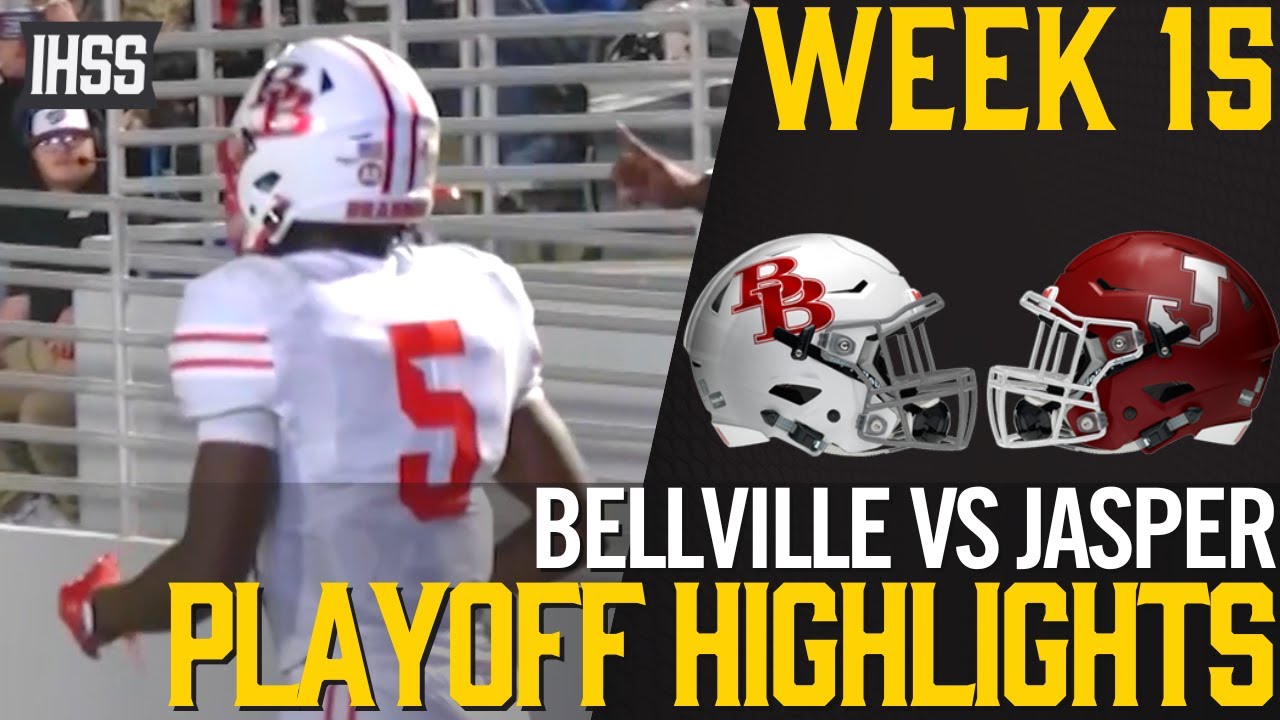 Bellville vs Jasper - 2023 Week 15 Football Highlights
