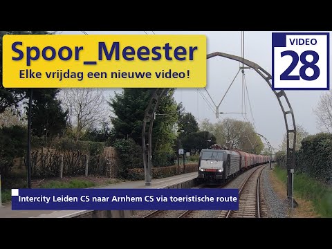 (4K) Cabview NS trein | Toeristische route!! Leiden CS via Hilversum,Utrecht CS naar Arnhem CS (28)