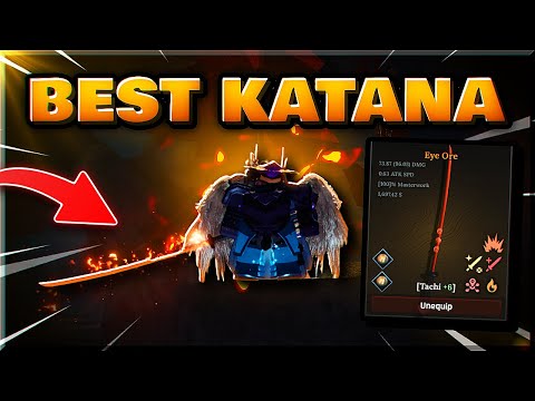 Forging The BEST TACHI KATANA In The Game... | The Forge