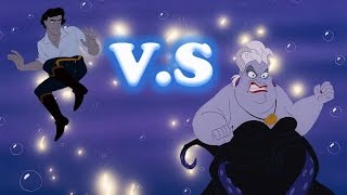Batalla Disney &quot;Eric vs Ursula&quot; La Sirenita